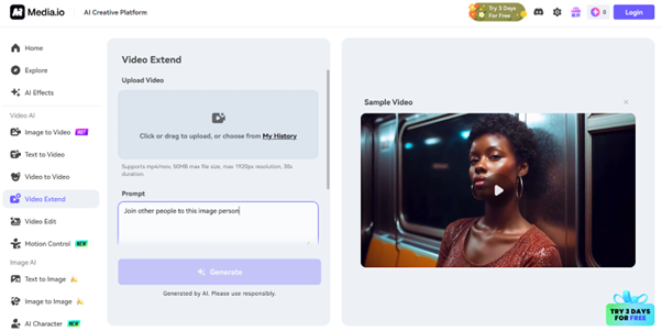 Upload and Describe Your Vision