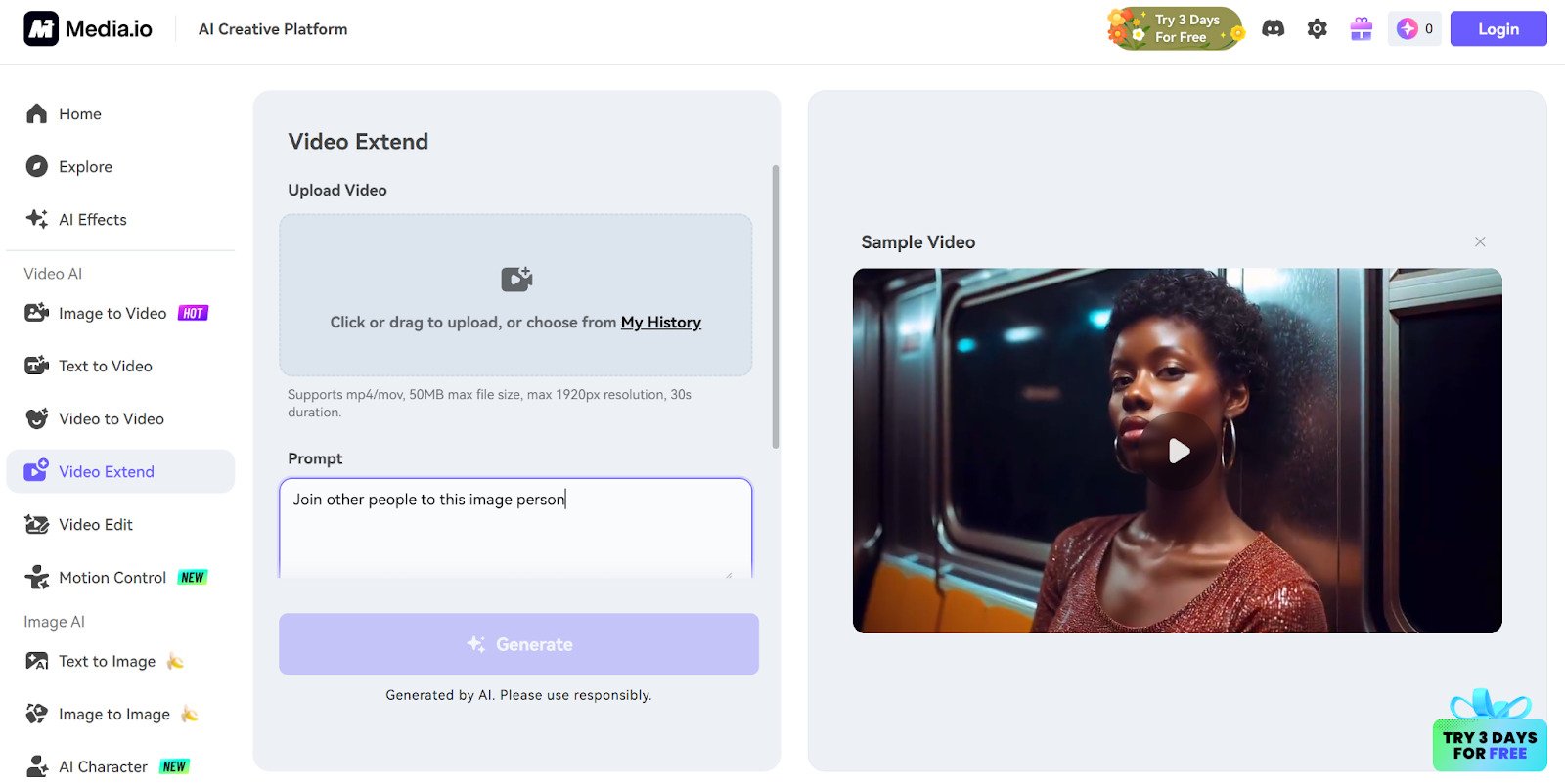 Upload and Describe Your Vision